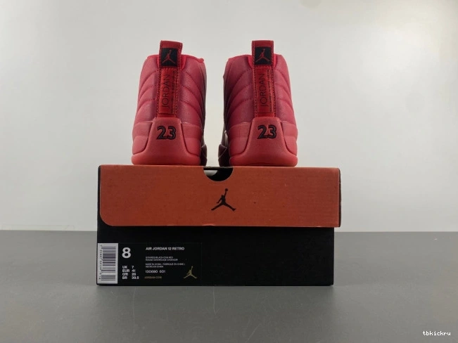 Rep TBK 130690-601 12 Red Air Retro Jordan Gym (2018) 0708